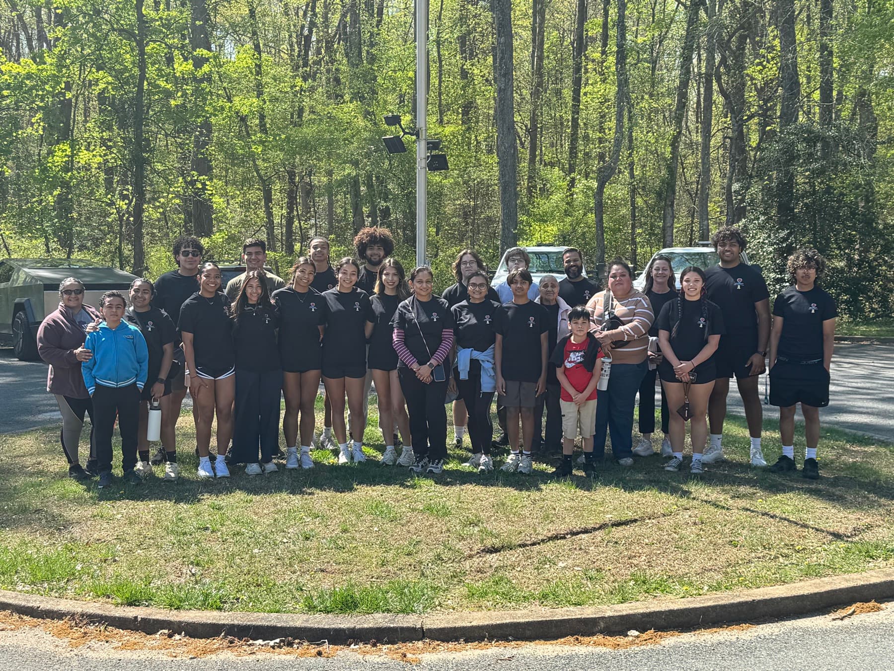 Participants at the Jasani Foundation Charity Walk
