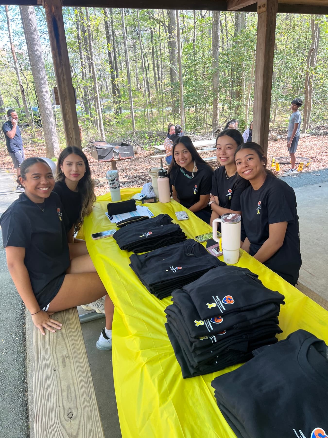 Volunteers at the Jasani Foundation Charity Walk